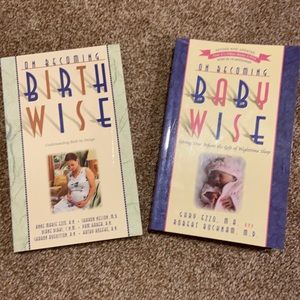 3/$15 books - Baby Wise Books - Gift of Nighttime Sleep and Birth By Design